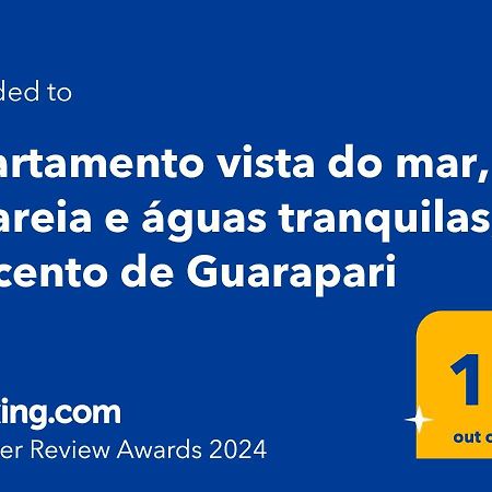 Apartamento Vista Do Mar, Pe Na Areia E Aguas Tranquilas, No Cento De Guarapari Buitenkant foto