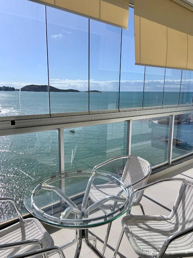 Apartamento Vista Do Mar, Pe Na Areia E Aguas Tranquilas, No Cento De Guarapari Buitenkant foto